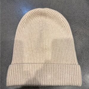 Madewell Soft Knit Beanie in Cream